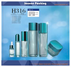 Косметична скляна пляшка Jh-hx-h316